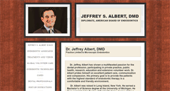 Desktop Screenshot of jeffreyalbertdmd.com