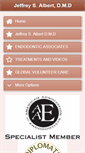 Mobile Screenshot of jeffreyalbertdmd.com